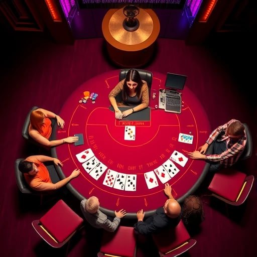 Live casino dealer streaming table games on bet77 platform